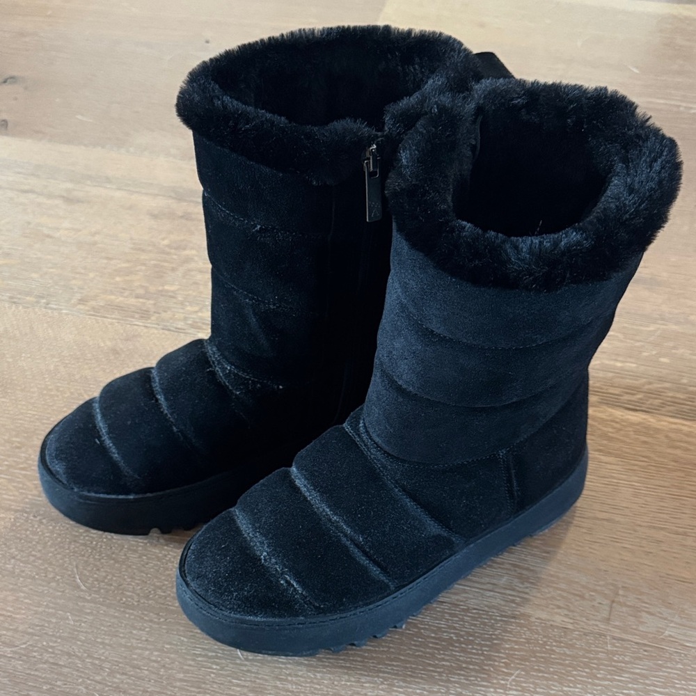 Aquatalia Black Winter & Rain Boots